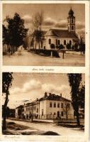 1935 Bácsalmás, Római katolikus templom, Állami fiú és leány polgári iskola