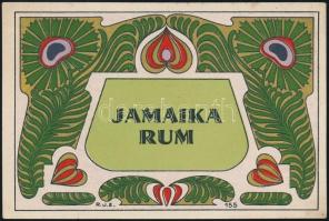 Jamaikai rum italcímke