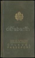 1939 Győr, Magyar Királyság által kiállított fényképes útlevél / Hungarian passport