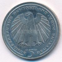 NSZK 1985G 5M Cu-Ni "150 éves a Német Vasút" T:1- FRG 1985G 5 Mark Cu-Ni "150th Anniv...