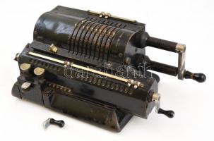 Original Ohner svéd asztali számológép. Egy tekerő eltört. 30x14 cm