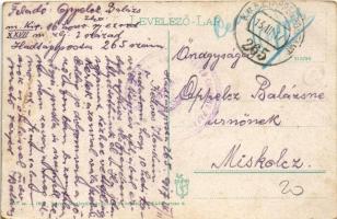 1917 Marosvásárhely, Targu Mures; Széchenyi tér. Vasúti Levelezőlapárusítás 25. sz. 1916. / square