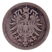 Német Birodalom 1876F 20Pf Ag T:2- German Empire 1876F 20 Pfennig Ag C:VF