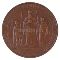 Berán Lajos (1882-1943), Rejőd Tiborc (1892-1972) DN "IX. Pius" Br emlékérem eredeti díszd...