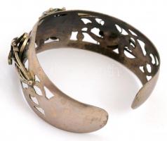 Fém karkötő kövekkel, jó állapotban