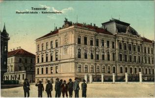 Temesvár, Timisoara; Hadapród iskola / Kadettenschule / K.u.K. military cadet school