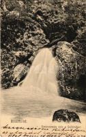 1902 Biharfüred, Stana de Vale, Stina de Vale; Eminenciás esés a Galbinában, vízesés / waterfall