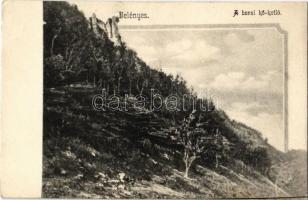 Belényes, Beius; A borzi kő-kotló / hiking spot, rock, mountain peak (EK)
