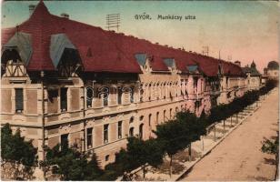 Győr, Munkácsy utca. Polgár Bertalan kiadása