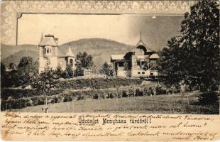 1903 Menyháza, Monyásza, Moneasa; villák / villas (Rb)