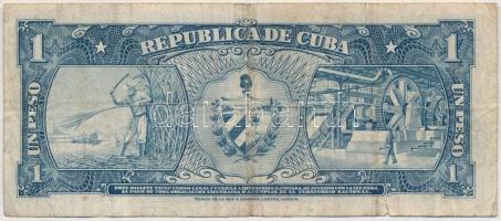 Kuba 1956. 1P T:III firka
Cuba 1956. 1 Peso C:F doodle Krause#87a