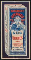 Hochsinger Testvérek Kék Uranos számolócédula