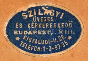 Boromisza Tibor (1880-1960): Napfényes táj. Vegyes technika, papír, jelzett (rovásírással és Boromis...