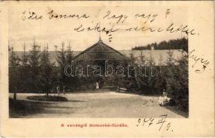 1907 Homoródfürdő, Baile Homorod (Szentegyháza, Vlahita); vendéglő / restaurant