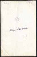 Liebmann Béla (1899-1996): Dolgozó asszonyok, pecséttel jelzett fotó, felületén törésnyomok, 14×9 cm