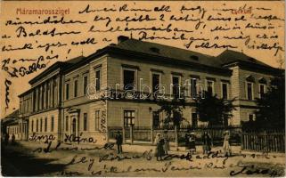 1909 Máramarossziget, Sighetu Marmatiei; Lyceum / school (EK)