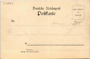 1902 Berlin, Charlottenburg, Mausoleum. Kunstverlag J. Goldiner