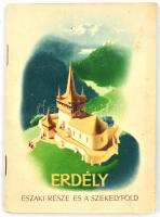 Erdély északi része és a Székelyföld. Bp., é. n., Országos Magyar Idegenforgalmi Hivatal. Gazdagon illusztrált. Kissé kopott tűzött papírkötésben.