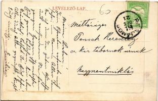 Perjámos, Periam; Haulikfalvai templom. W. L. 6726. / Haulikfalvaer Kirche / church (ázott sarok / w...