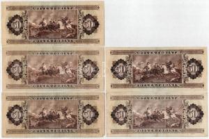 1986. 50Ft (3x) + 1989. 50Ft (2x) T:III Adamo F24,F25