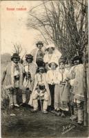 Havasi románok, folklór. Adler fényirda. Szászváros / Romanian highlanders folklore (EB)