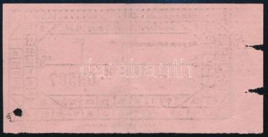 cca 1925 A Debreceni Helyi Vasút Rt. villamosjegye, jó állapotban