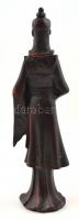 Varázsló figura. Műgyanta szobor. 27 cm