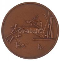 Kiss Nagy András (1930-1997) DN "Omnia Vincit Amor (A szerelem mindent legyőz)" Br emlékér...