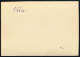 cca 1930 Budapest, oldalfeljárat a Várba, fotó, 6×8,5 cm