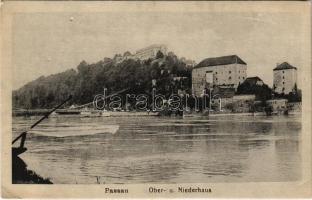 Passau, Ober- u. Niederhaus / bridge, castle. O.Z.M. No. 577. (EK)