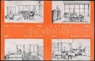Garcon modern bútorgyár Bauhaus stílusú bútorait bemutató prospektus