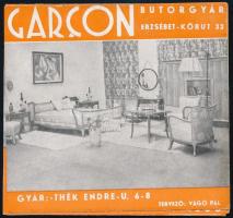 Garcon modern bútorgyár Bauhaus stílusú bútorait bemutató prospektus