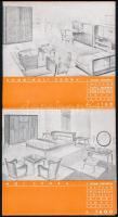 Garcon modern bútorgyár Bauhaus stílusú bútorait bemutató prospektus