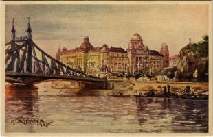 Budapest XI. Hotel Szent Gellért fürdő és szálloda s: A. Richter (EK)