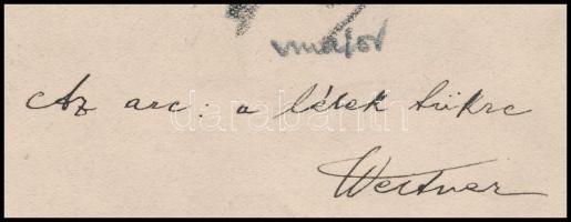 "Az arc a lélek tükre" - Weltner Jakab (1873-1936) szociáldemokrata politikusról készült g...