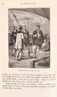 Verne, Julius: Die entdeckung der Erde. Wien, Pest, Leipzig, 1881, Hartlebens Verlag. Kiadói kopott ...