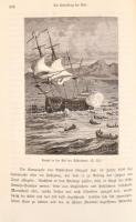 Verne, Julius: Die entdeckung der Erde. Wien, Pest, Leipzig, 1881, Hartlebens Verlag. Kiadói kopott ...