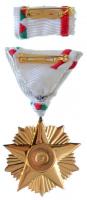 1978. "Magyar Népköztársaság Érdemrendje" zománcozott, aranyozott, jelzett Ag kitüntetés e...