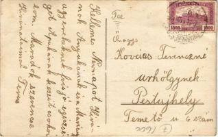 1925 Biharkeresztes, vasútállomás. photo