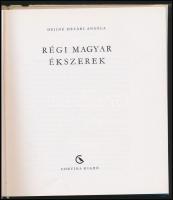 Héjjné Détári Angéla: Régi magyar ékszerek. 1965, Corvina. Kiadói egészvászon kötés, papír védőborít...