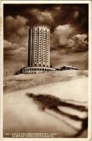 1937 Sestriere, Colle del Sestrieres, Albergo Torre Duca dAosta / tourist hotel, ski, winter sport (fl)