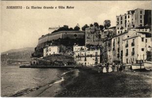 Sorrento, La Marina Grande e Villa Astor / seashore, villa