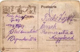 1917 Galizien-Lublin-Warschau. Polen-Russland. Postkarten des Östlichen Kriegsschauplatzes. Nr. 3. A...