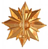 1976. "A Magyar Népköztársaság Zászlórendje" aranyozott, zománcozott tombak kitüntetés, ne...