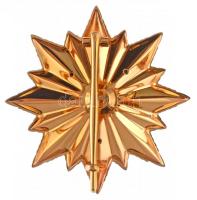 1976. "A Magyar Népköztársaság babérkoszorúval ékesített Zászlórendje" aranyozott, zománco...