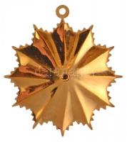 1984. "A Magyar Népköztársaság Csillagrendje" aranyozott, zománcozott Br kitüntetés mellsz...