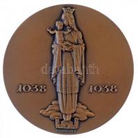 Madarassy Walter (1909-1994) 1938. "Székesfehérvári Szent István" Br emlékérem. "SANC...