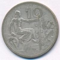 Csehszlovákia 1932. 10K Ag T:3  Czechoslovakia 1932. 10 Korun Ag C:F Krause KM#15