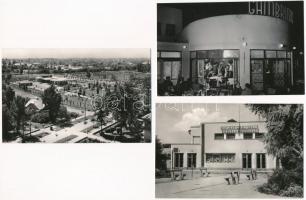 Hajdúszoboszló, üdülő, iszappakoló, gyógypedagógiai intézet, Gambrinus vendéglő, Bocskay Filmszínház...