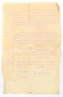 1916 M. kir. 5. honvéd lovashadosztály 127. sz. hadosztályparancsnoksági parancs, kézzel írt, br. Ap...